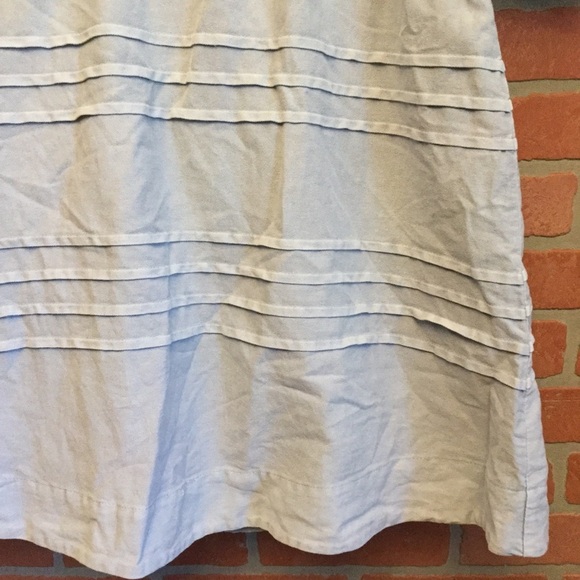 7 For All Mankind Blue Dress Open Lace Back Size Small - Picture 3 of 7